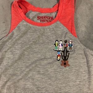 Stranger Things Sleeveless T-shirt